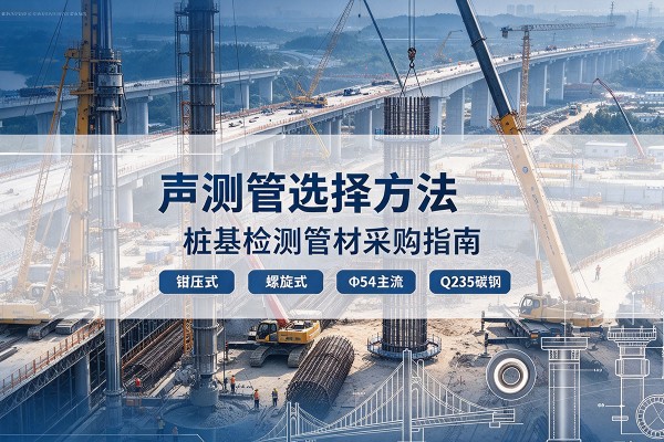荷塘声测管选型标准