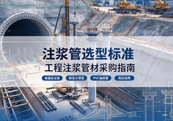 荷塘注浆管选型标准