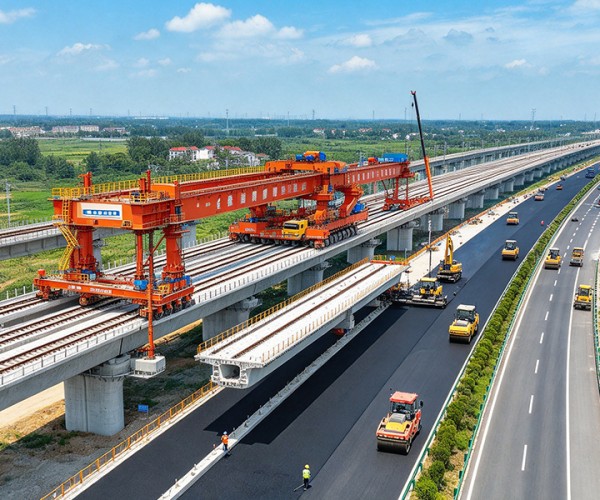 荷塘公路建设